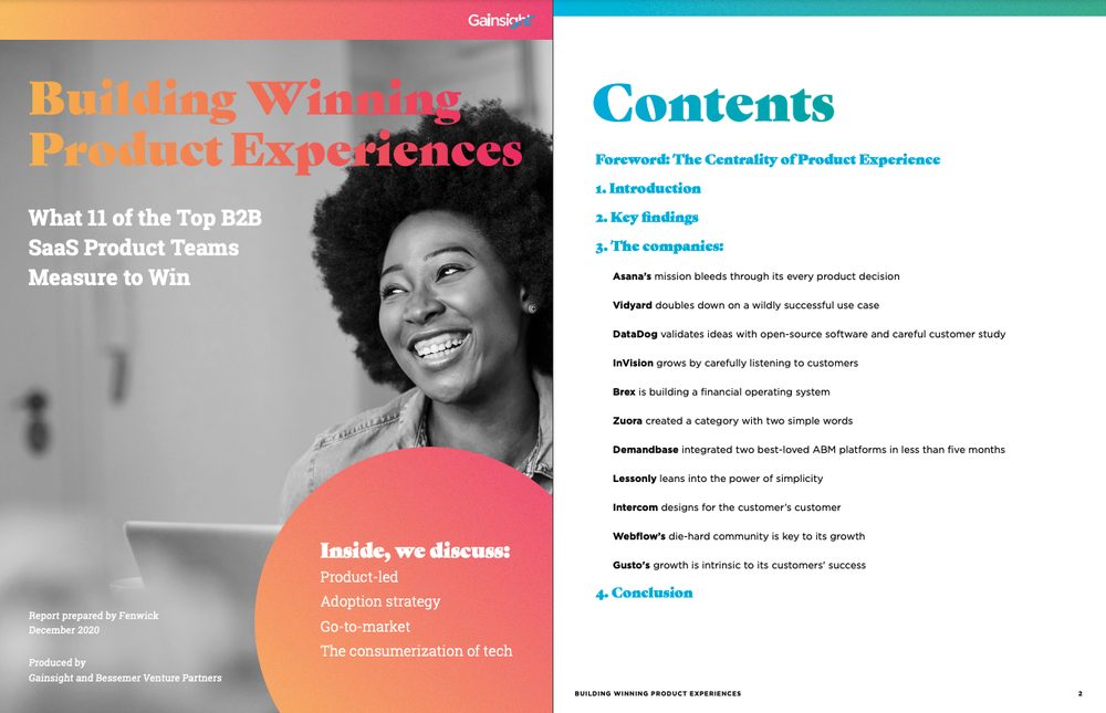 Cover of Building Winning Product Experiences: What 11 of the Top B2B SaaS Product Teams Measure to Win